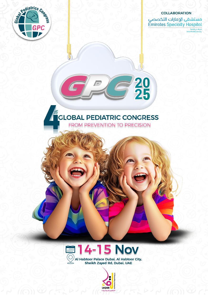 4TH GLOBAL PEDIATRIC CONGRESS FROM PREVENTION TO PRECISION Poster