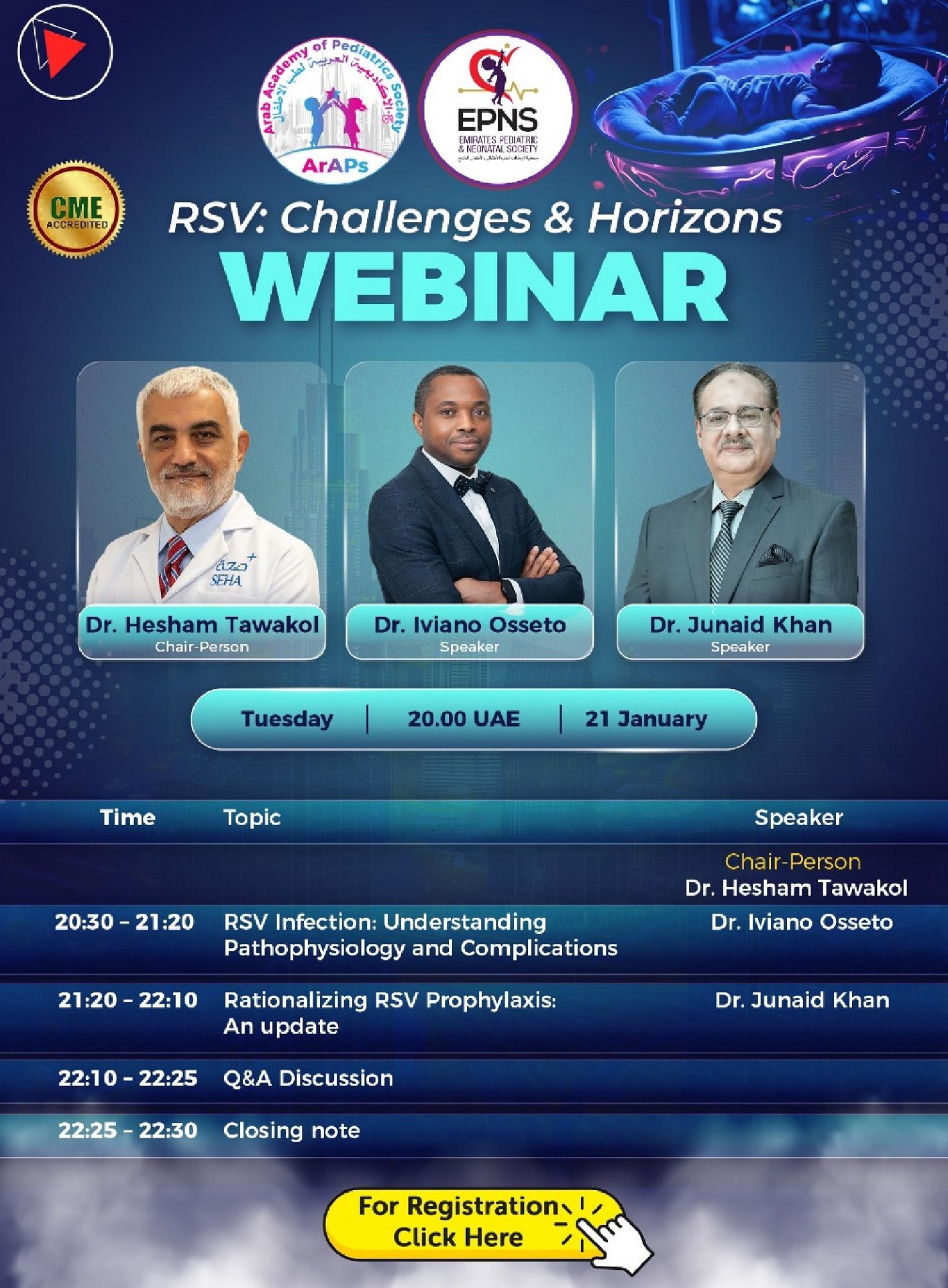 RSV: Challenges & Horizons Webinar Poster